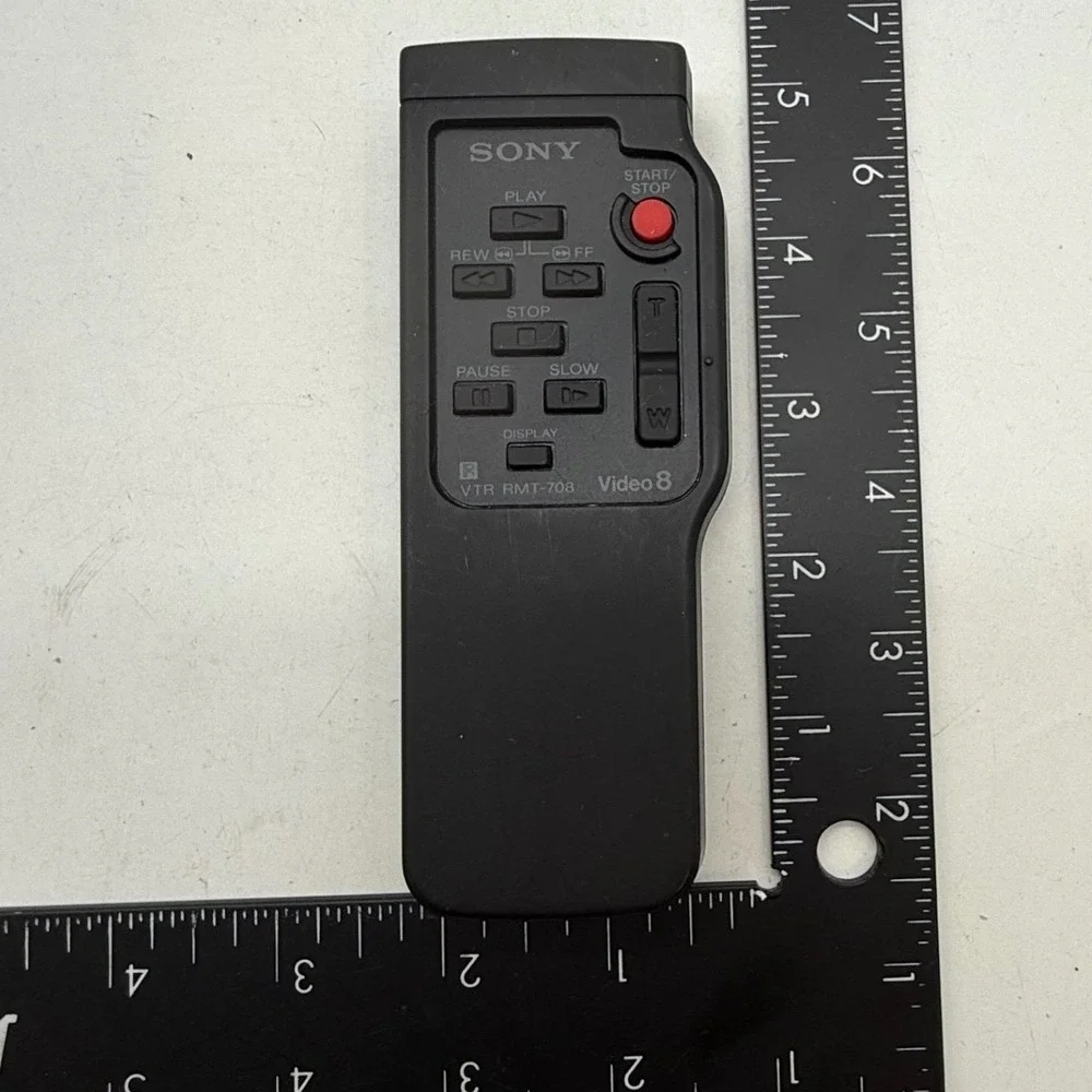Sony RMT-708 Wireless Remote Commander‎ Video 8 VTR Camcorder Control Black